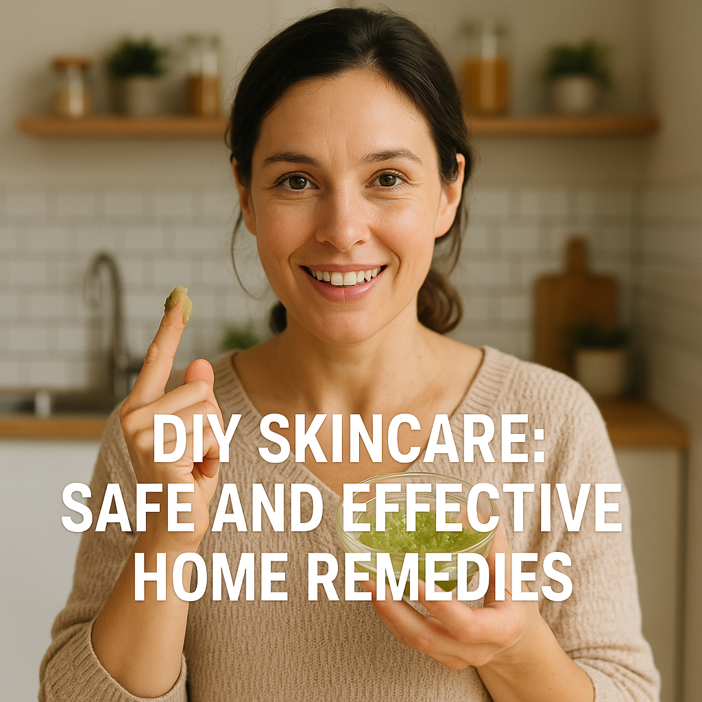 DIY Skincare: Safe and Effective Home Remedies