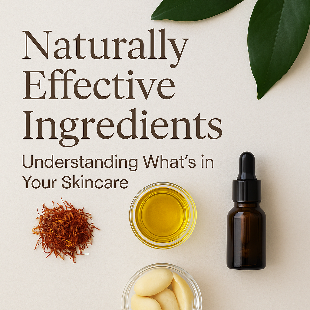 Naturally Effective Ingredients: Understanding What’s in Your Skincare