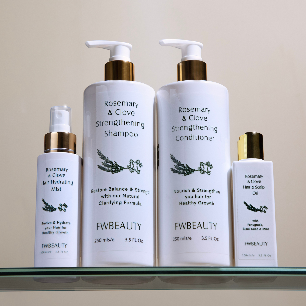 Transform Your Hair Naturally with FW Beauty Full Haircare Set