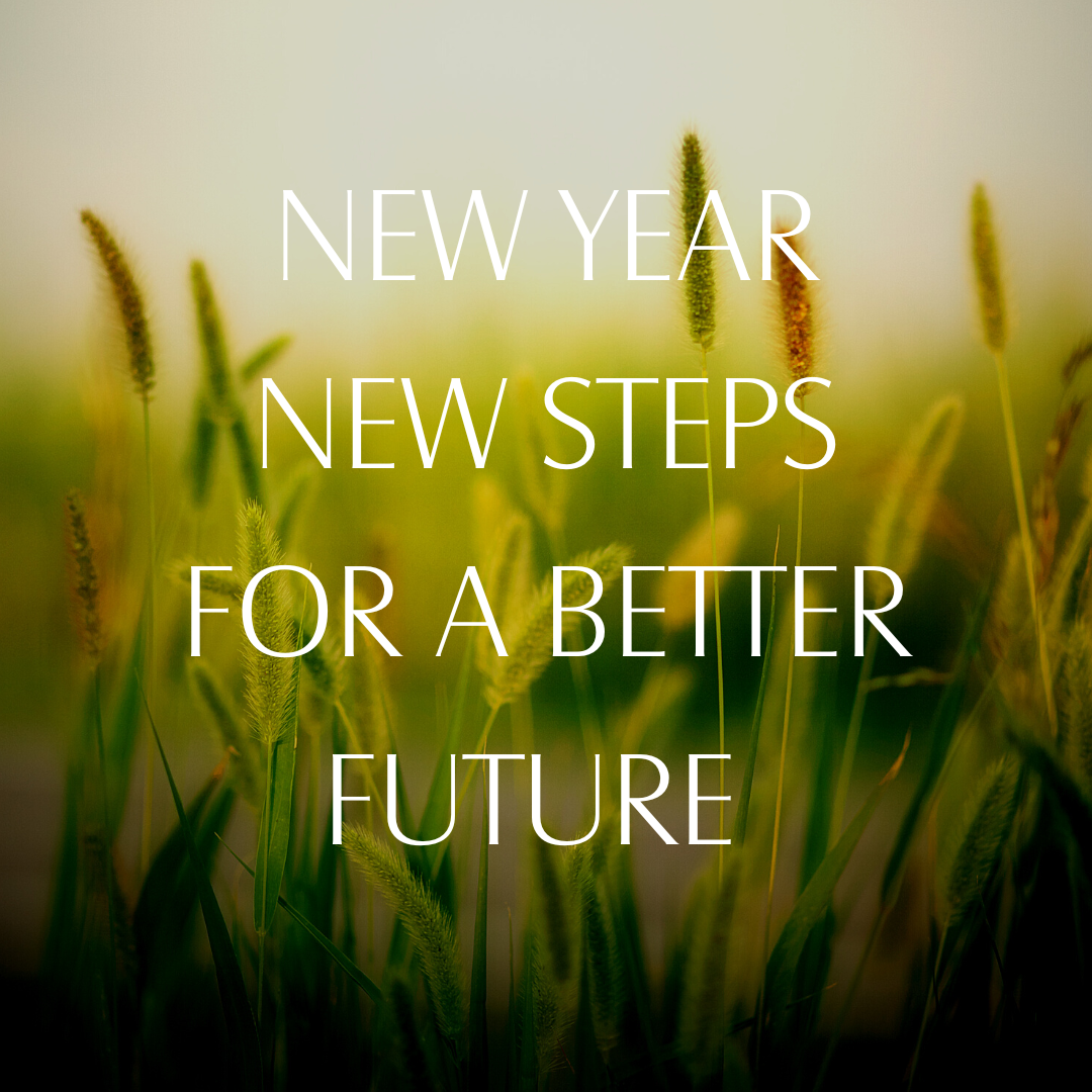 New Year, New steps for a Better Future!