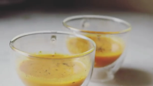 Ginger and Turmeric wellness shot