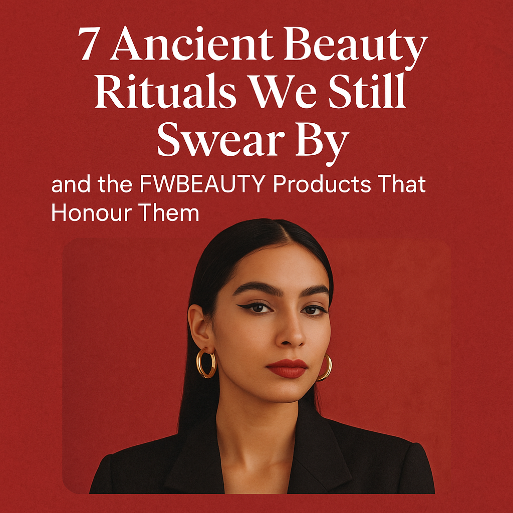 7 Ancient Beauty Rituals We Still Swear By – and the FWBEAUTY Products That Honour Them
