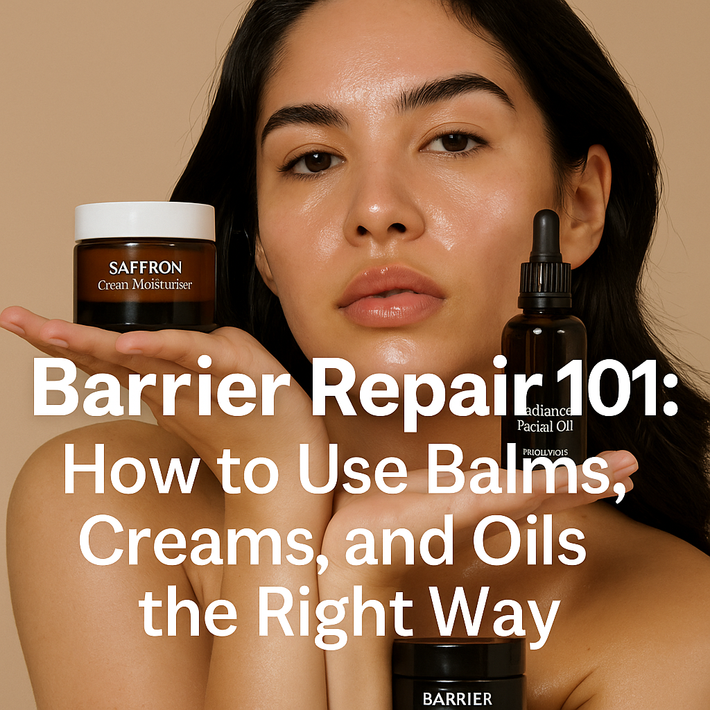 Barrier Repair 101: How to Use Balms, Creams, and Oils the Right Way