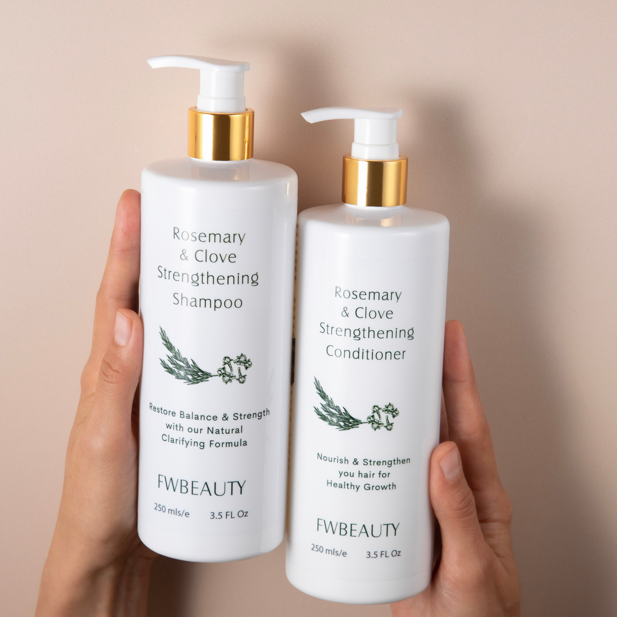 FWBEAUTY Rosemary & Clove Strengthening Conditioner: Revitalise Your Hair with Natural Ingredients