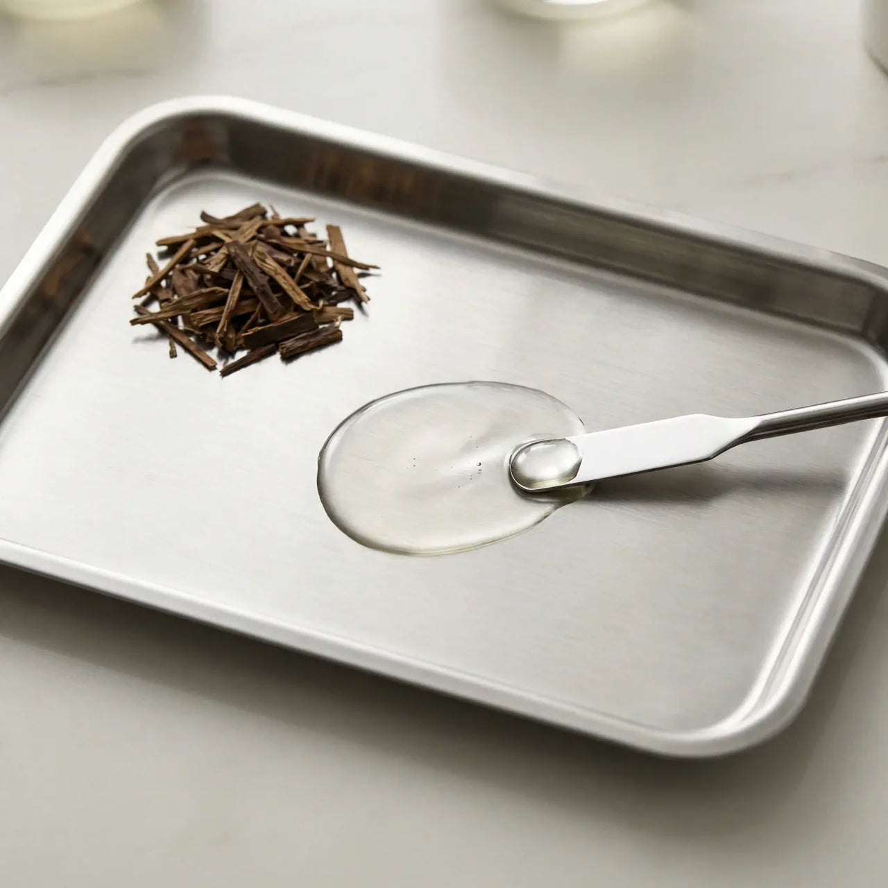 Swatch of Clarify and Balance Facial oil FWBEAUTY