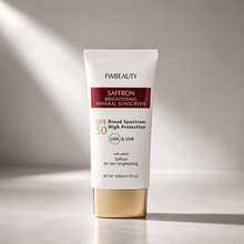 Saffron Brightening Mineral Sunscreen Broad Spectrum SPF50