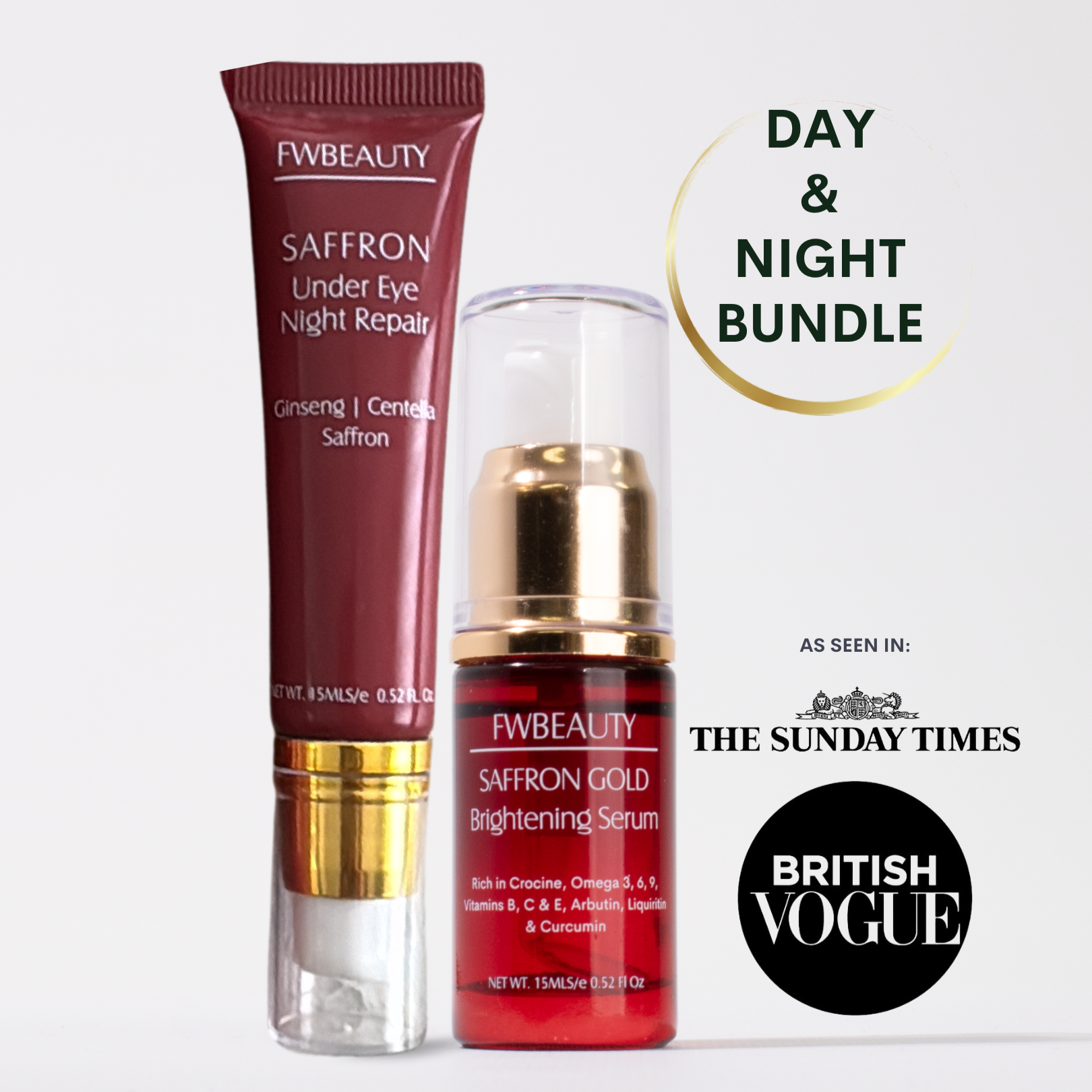 Saffron Day and Night Bundle FWBEAUTY