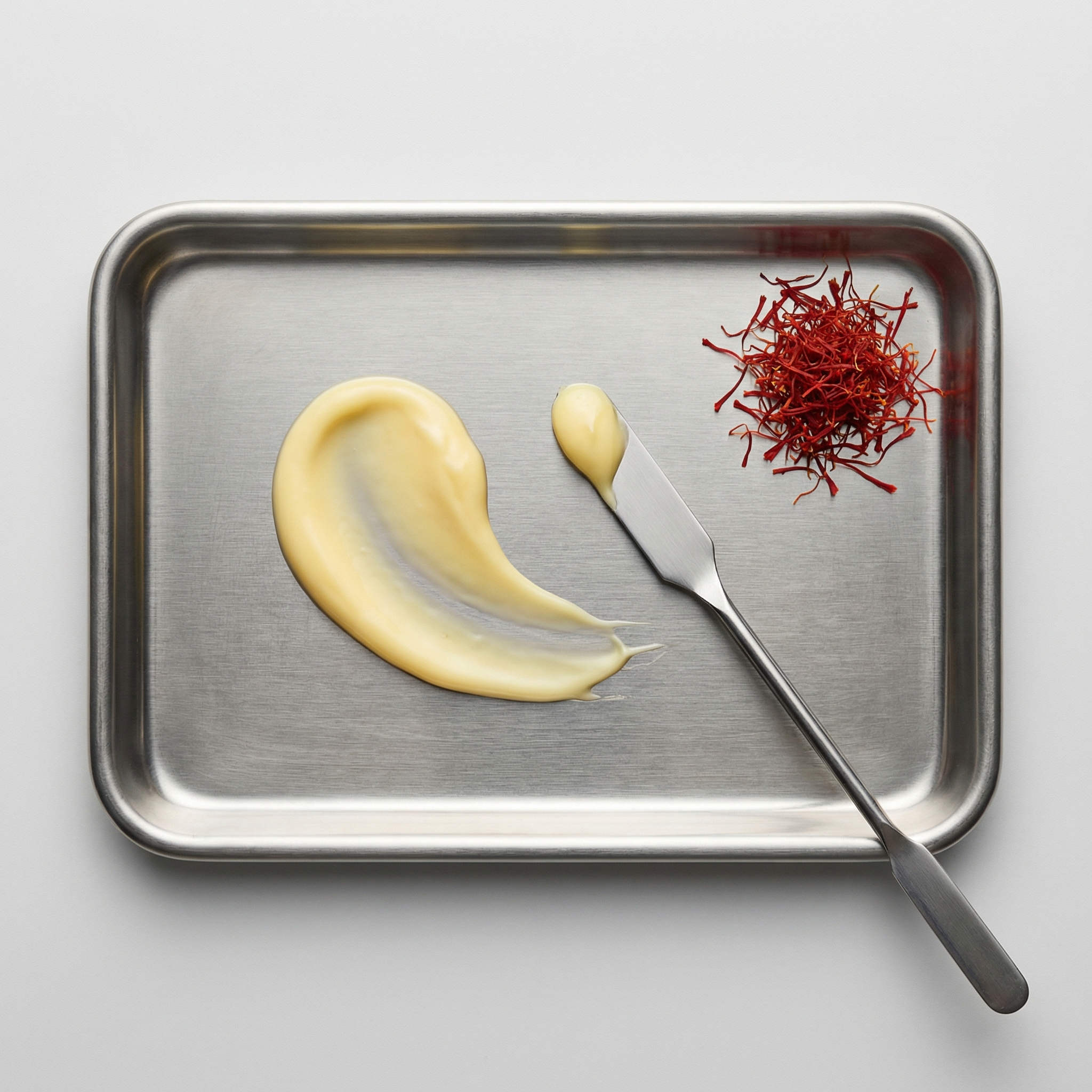 Saffron and Sandalwood Body Lotion Swatch FWBEAUTY
