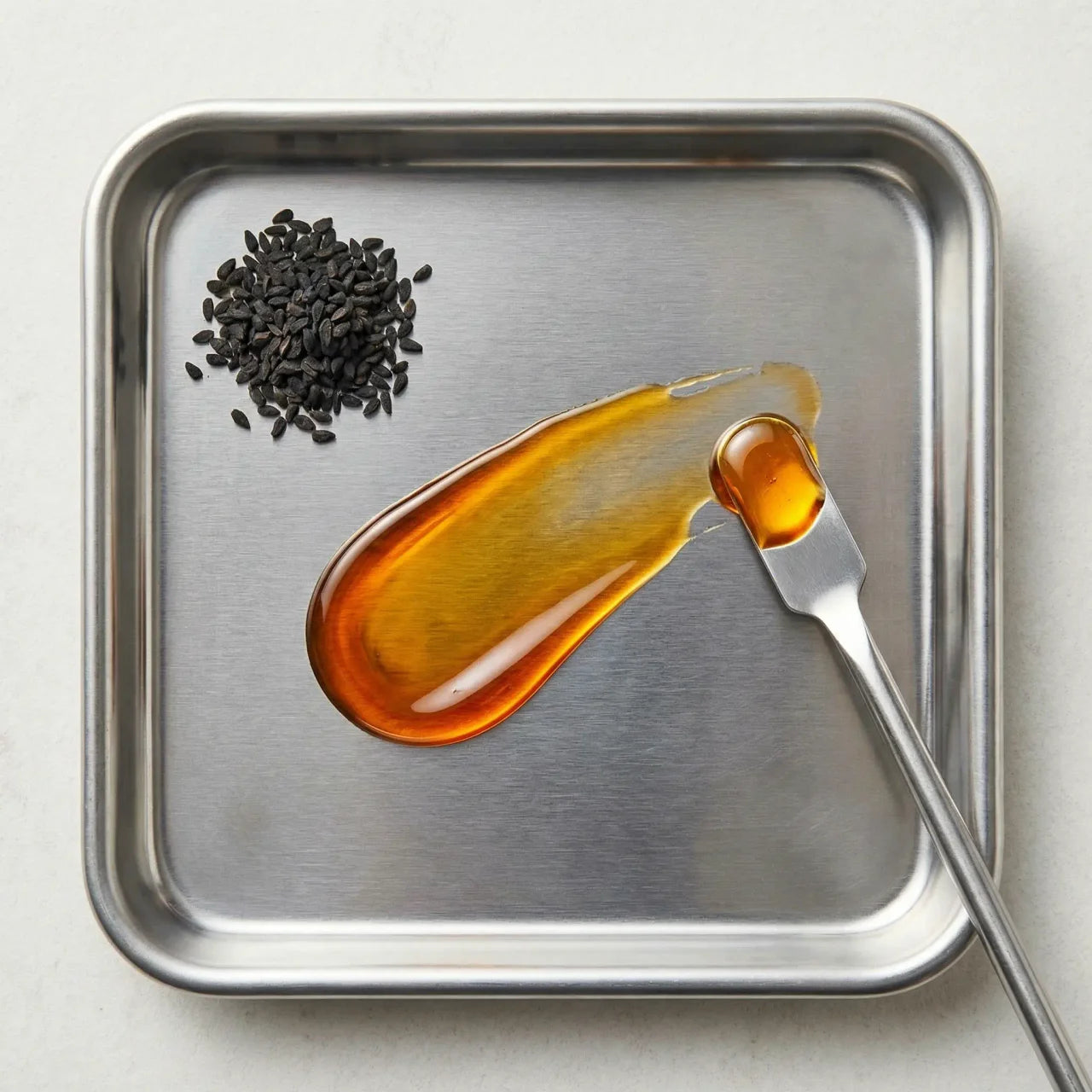 Swatch of Radiant Seed Renewal Facial oil FWBEAUTY