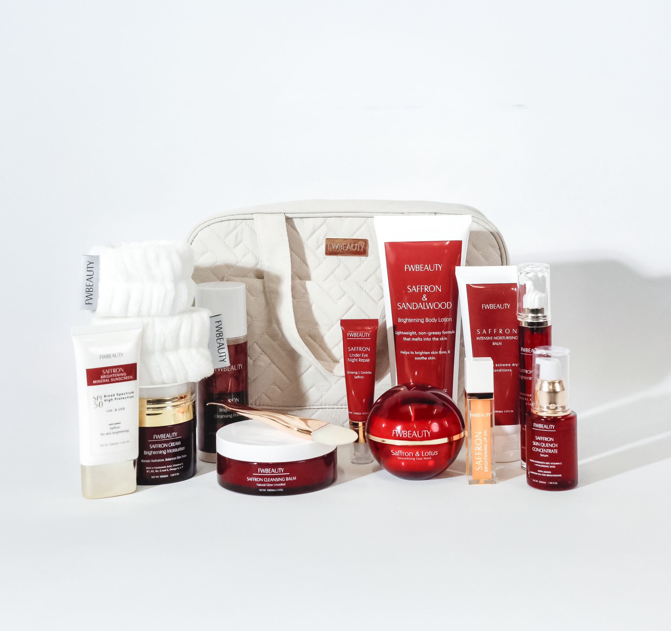 Saffron collection FWBEAUTY
