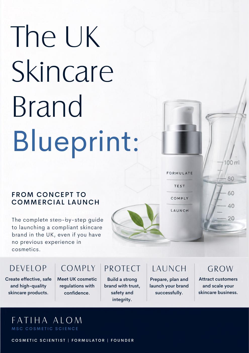 The UK Skincare Brand Blueprint: From Concept to Commercial Launch PDF ebook